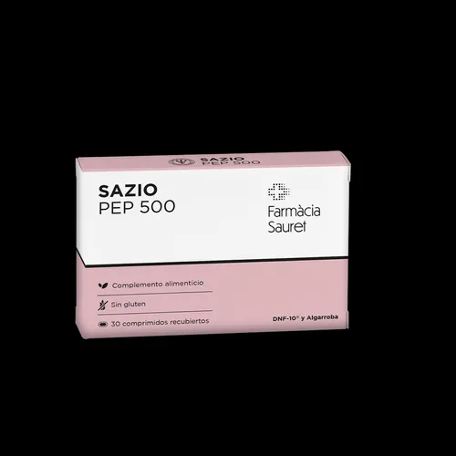 Saziopep 500  30 comprimidos recubiertos