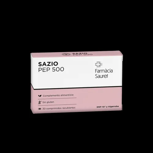 Saziopep 500  30 comprimidos recubiertos