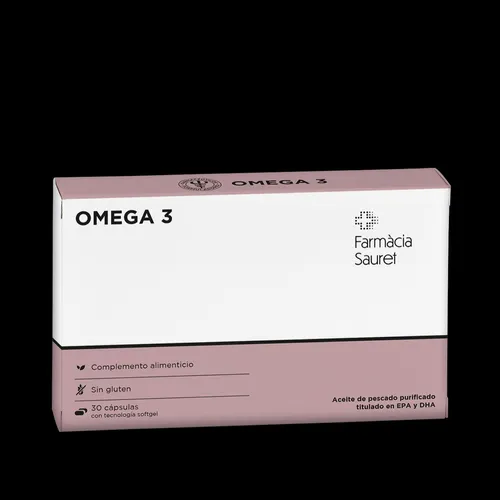 Omega 3  30 cápsulas con tecnología softgel