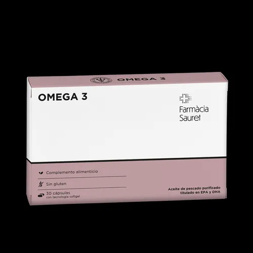 Omega 3  30 cápsulas con tecnología softgel
