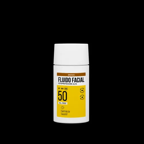 Fluido facial spf 50 bronze  textura oil-free 50 ml  nan