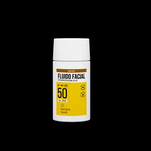 Fluido facial spf 50 bronze  textura oil-free 50 ml  nan