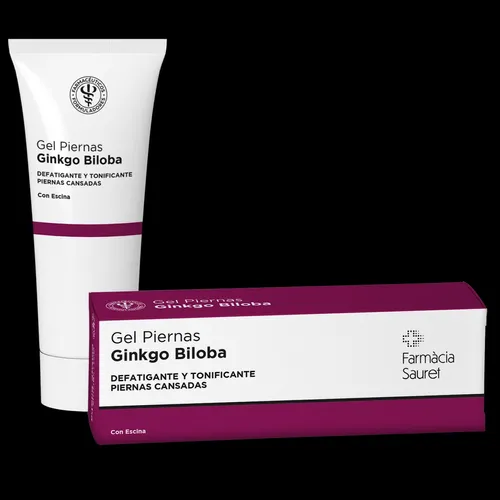 Gel piernas  ginkgo biloba  defatigante y tonificante  piernas cansadas  tubo 100 ml  nan