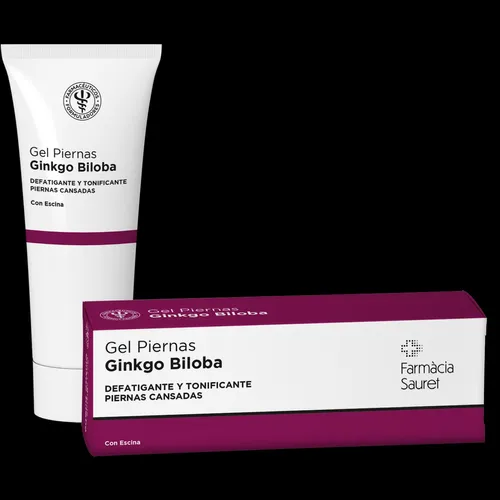 Gel piernas  ginkgo biloba  defatigante y tonificante  piernas cansadas  tubo 100 ml  nan