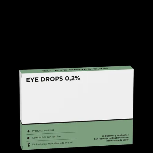 Eye drops gotas oculares 10 x 0,5 ml