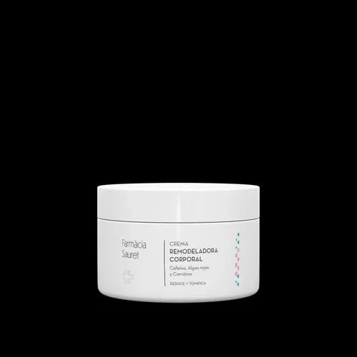 Crema remodeladora corporal  carnitina y cafeína 250 ml