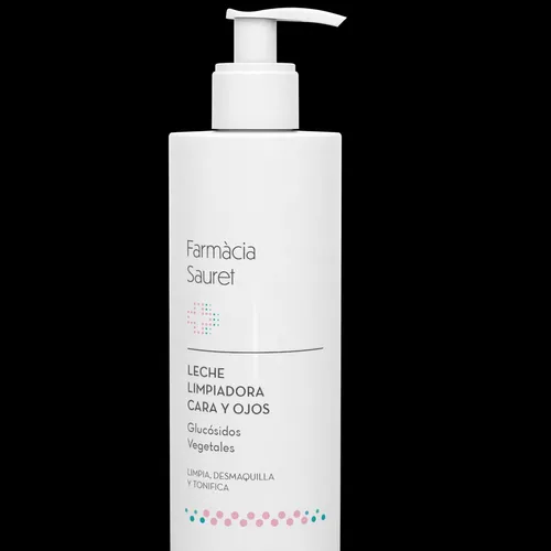 Leche limpiadora  cara y ojos  ácido hialurónico 400 ml
