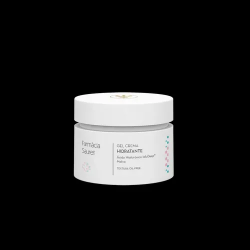 Gel crema hidratante  ácido hialurónico ialudeep® y malva  textura oil free 50 ml