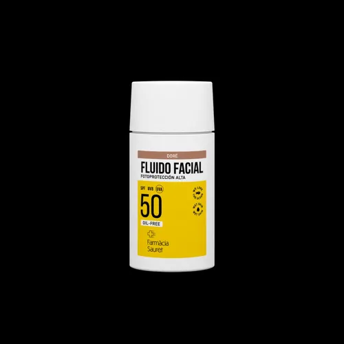 Fluido facial spf 50 doré  textura oil-free 50 ml