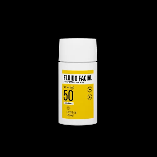 Fluido facial spf 50  textura oil-free 50 ml