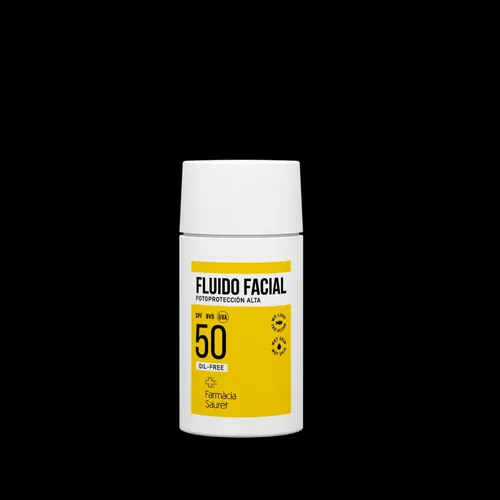 Fluido facial spf 50  textura oil-free 50 ml