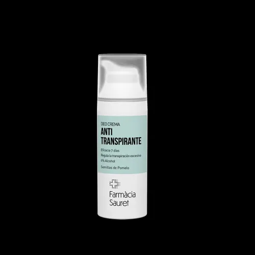 Deo crema antitranspirante  semillas de pomelo 50 ml