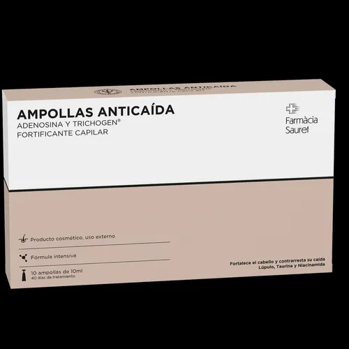 Ampollas anticaída  adenosina y trichogen® 10 x 10 ml