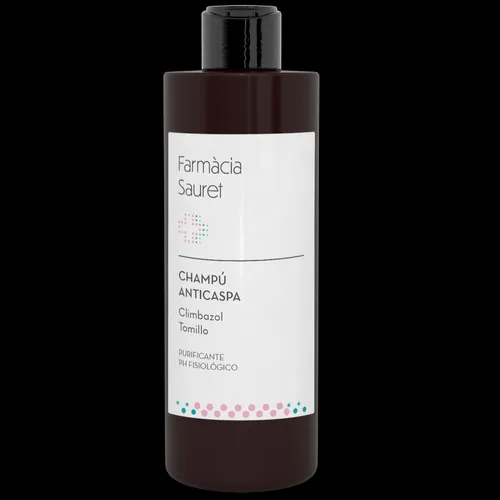 Champú anticaspa  climbazol y tomillo 400 ml