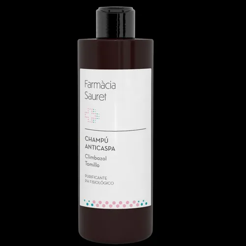 Champú anticaspa  climbazol y tomillo 400 ml