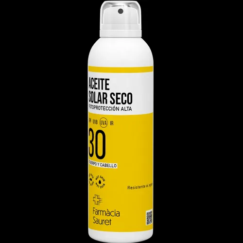 Aceite solar seco spf 30  150 ml  nan