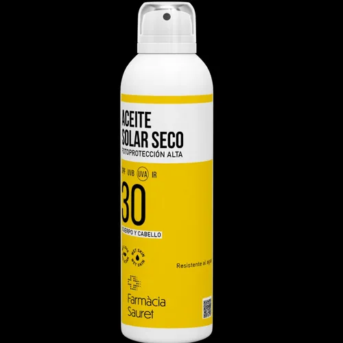 Aceite solar seco spf 30  150 ml  nan