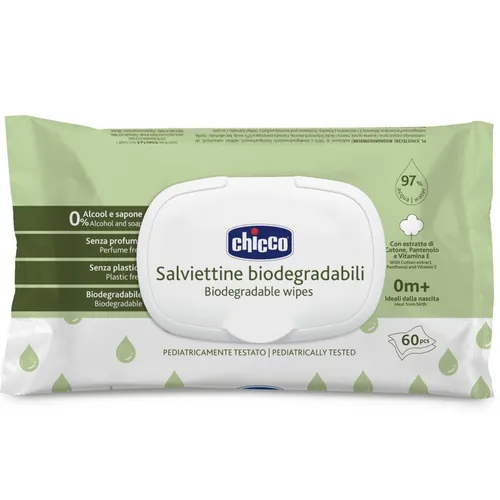 Chicco Toallitas Húmedas con Tapa 60Us
