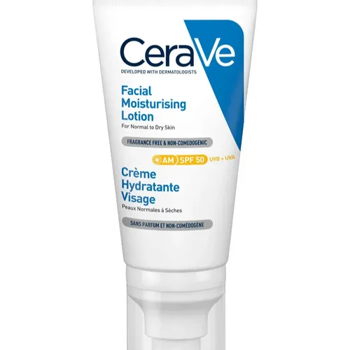 Cerave Loción Hidratante Rostros SPF50+