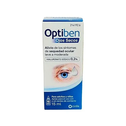 Cinfa Optiben Ojos Secos Gotas 15ml