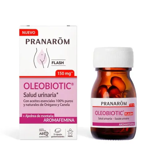 Pranarom Oleobiotic Confort Vías Urinarias 30 Caps