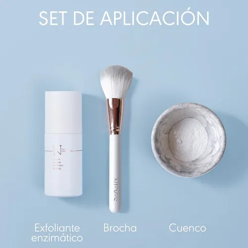 Enzymatic peeling set