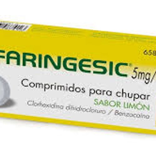 Faringesic Sabor Limón, 20 Comprimidos