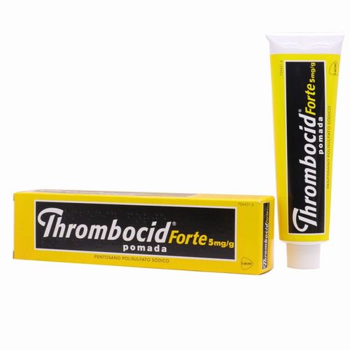 Thrombocid forte 5 mg/g pomada 100 tubos 60 g