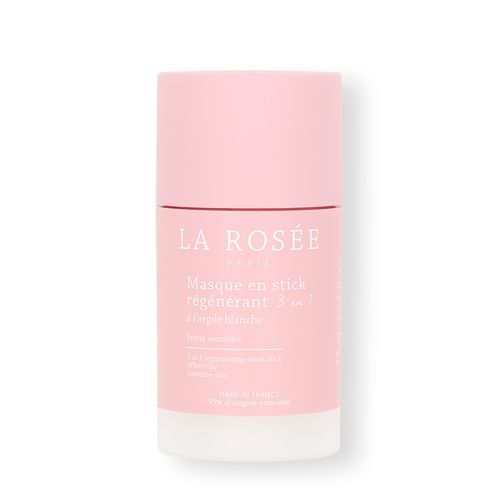 La rosee mascarilla regen barra 3 en 1 con arcilla blanca