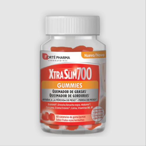 XtraSlim 700 Gummies Forté Pharma | Quemagrasas natural con guaraná, cúrcuma y wakame