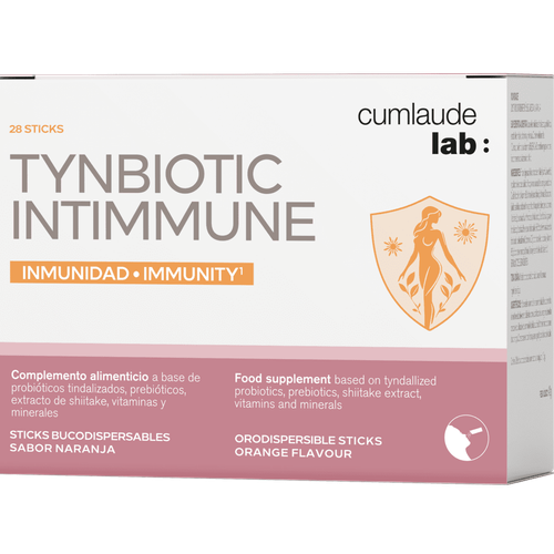 Cumlaude Lab Tynbiotic Intimmune 28 Sticks Bucodispersables