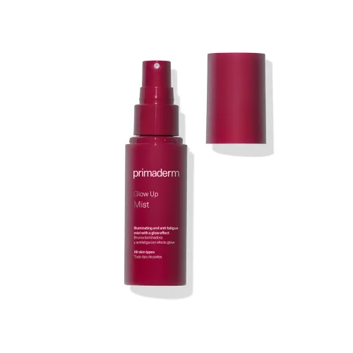 Primaderm glow up mist 1 botella 50 ml con pulve
