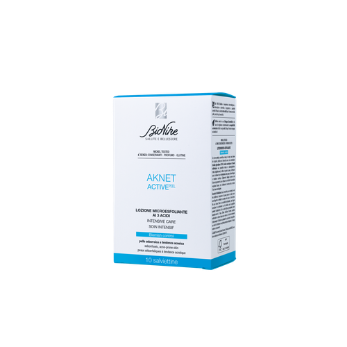 Aknet activepeel toallitas 10 ud bionike
