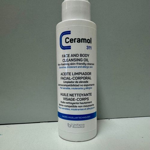 Ceramol aceite limpiador 100 ml unifarco