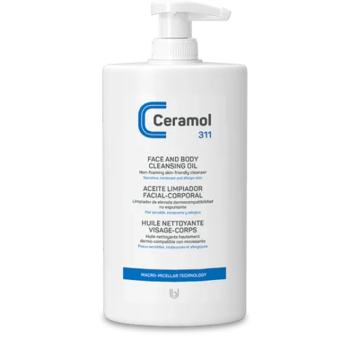 Ceramol aceite limpiador facial-corporal 311 1 envase 400 ml