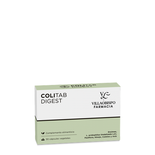 Colitab digest 30 caps.