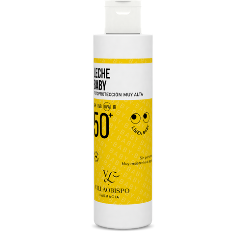 Leche solar baby unifarco spf50+ 250ml.