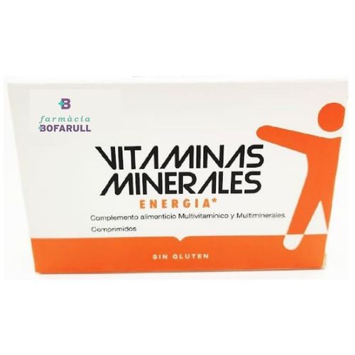 +B VITAMINAS Y MINERALES ENERGIA 30 COMPRIMIDOS