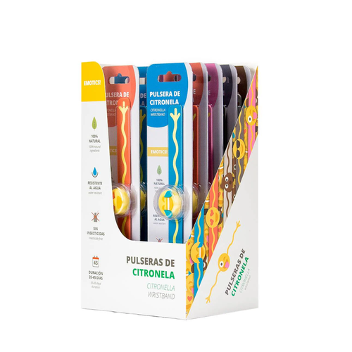 Pulseras de citronella Emoji