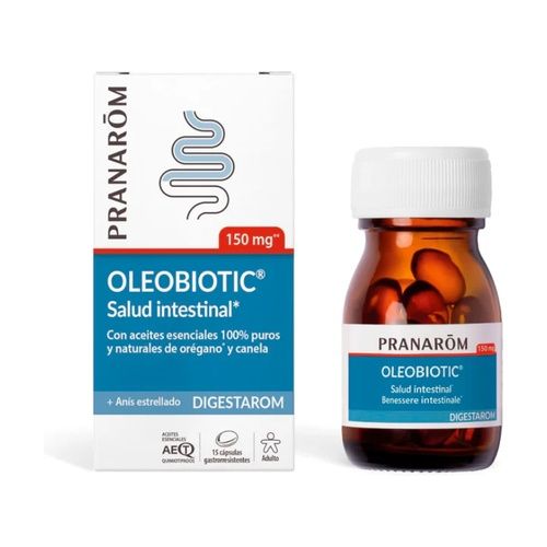 Pranarôm Digestarom Oleobiotic 15 Cápsulas