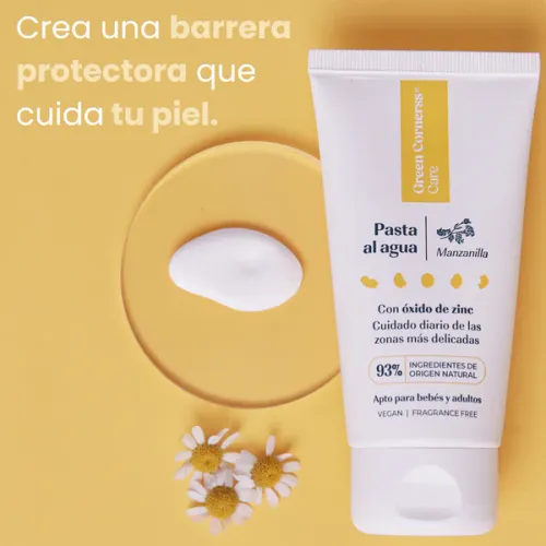 Pasta al agua con manzanilla con óxido de zinc Green Cornerss 50 ml