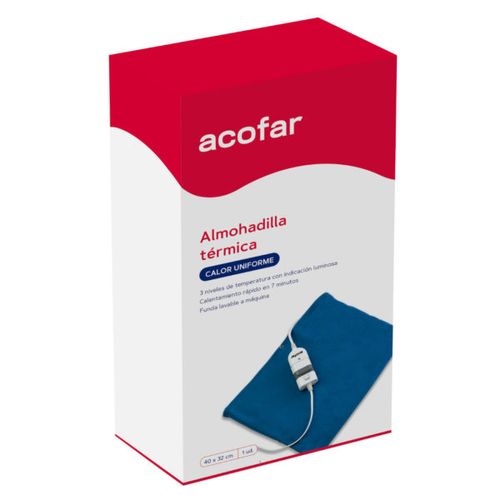 Almohadilla eléctrica Acofar calor uniforme 1 ud