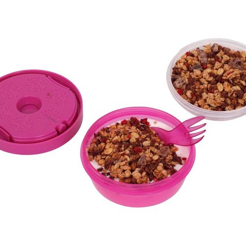 Caja Almuerzo con Tapa Refrigerante N'ice Cup Purple