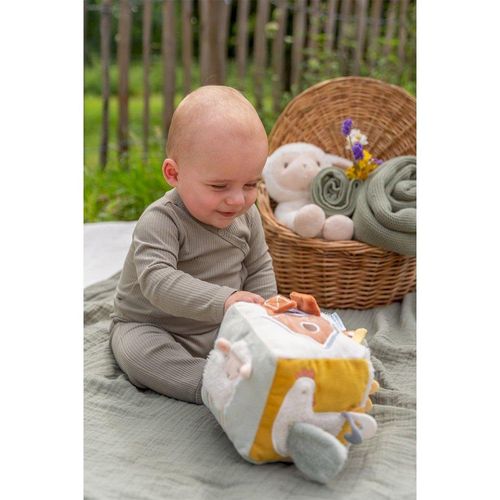 Cubo Blandito de Actividades Little Farm Little Dutch