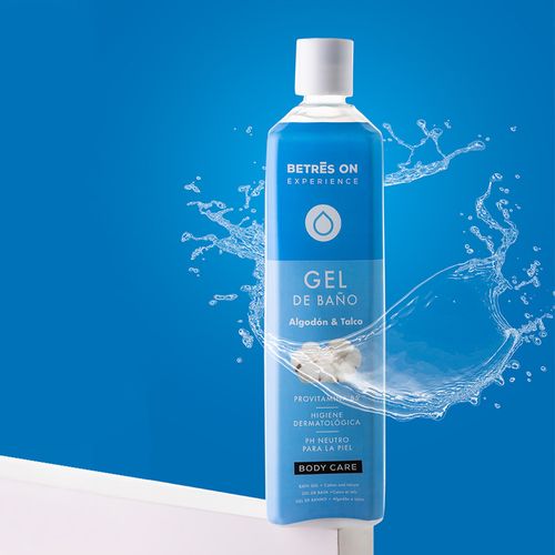 Gel de baño Betrés ON Algodón & Talco ph neutro 750 ml