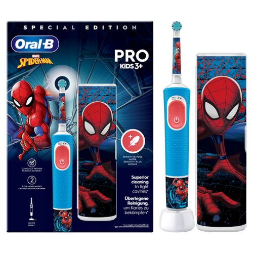Oral-B Pro Kids Spiderman Cepillo Eléctrico con 1 Recambio