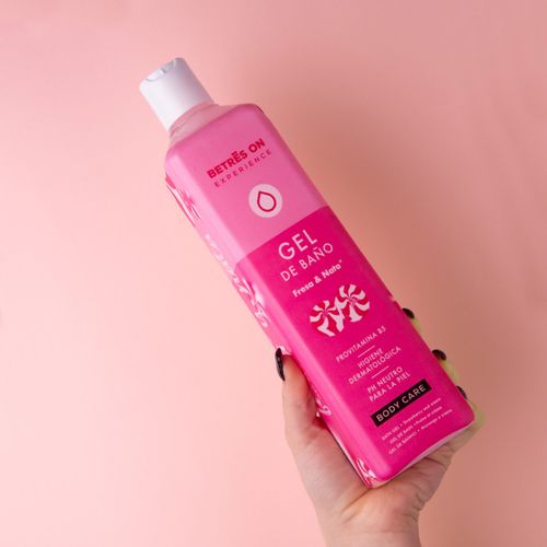 Gel de baño Betrés ON Fresa & Nata pH neutro 750 ml