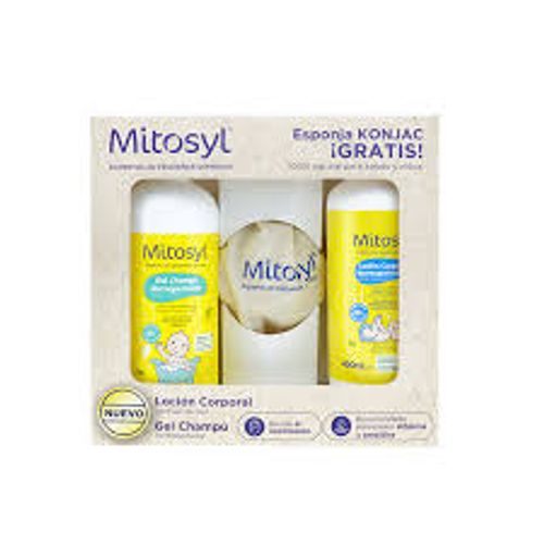 Mitosyl Pack Gel Champú dermoprotector 490 ml + Loción Corporal dermoprotectora  400 ml