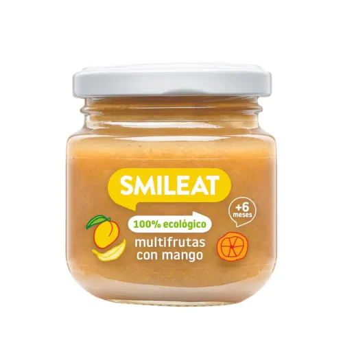 Smileat Tarrito Multifrutas con mango 130 g