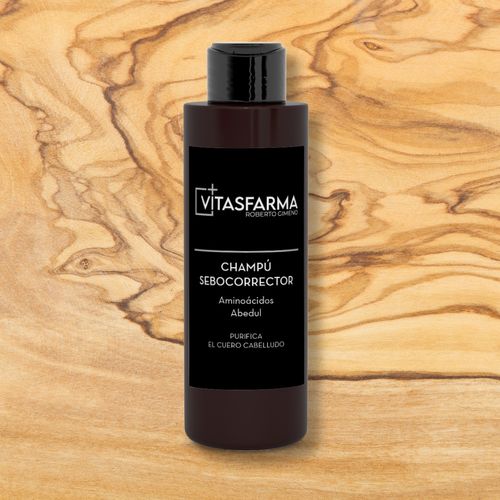 Champú sebocorrector 400 ml Vitasfarma Roberto Gimeno